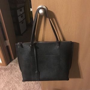 Street Level Black Tote Bag